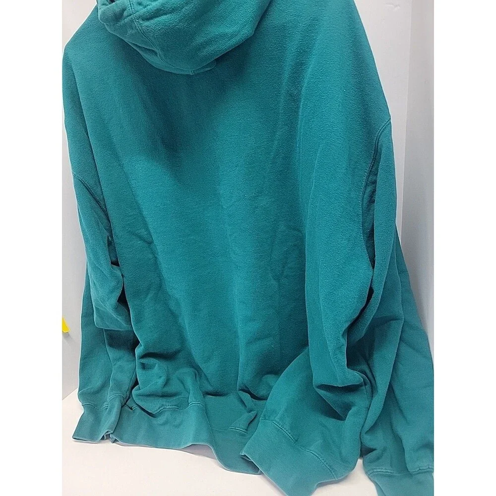 Vintage Miami Dolphins Hoodie Sweatshirt Green  XXL‎ 90s Y2K NFL